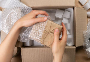 Air bubble packaging