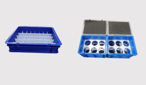 HDPE plastic crates and pallets